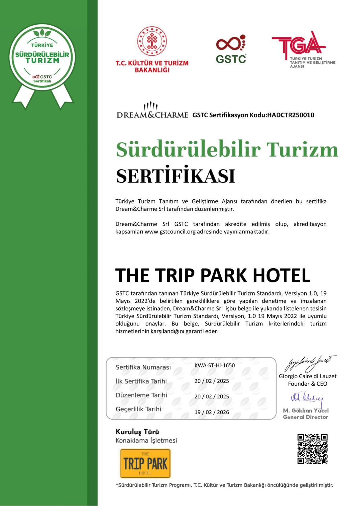 Trip Park Hotel Istanbul Eksteriør bilde